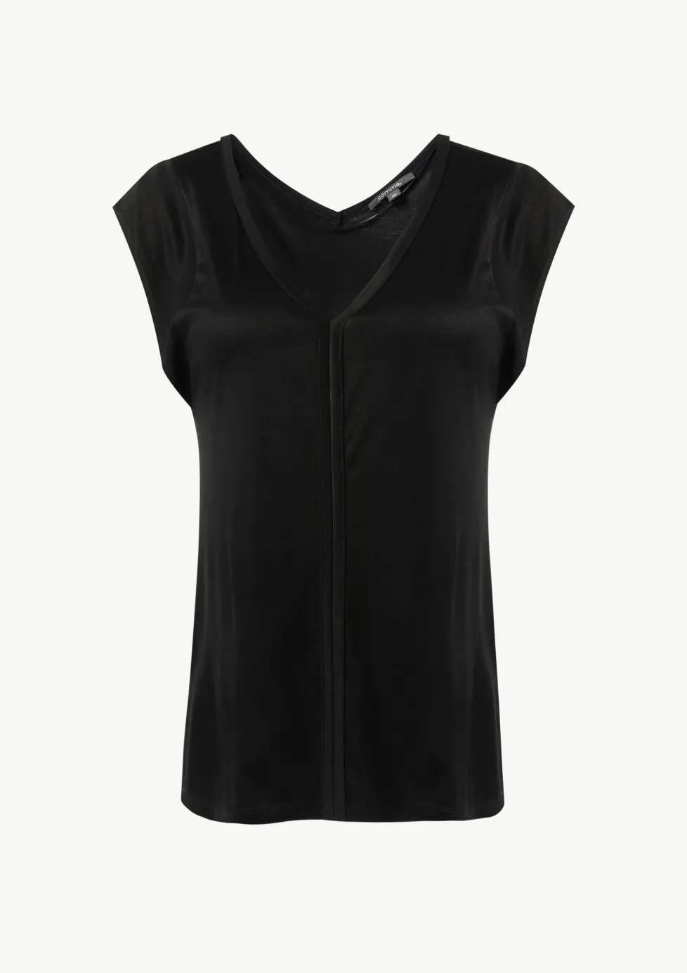 Viskoseshirt mit Kappärmeln