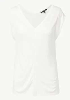 Viskoseshirt mit Kappärmeln