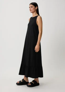 Volantkleid aus Piqué