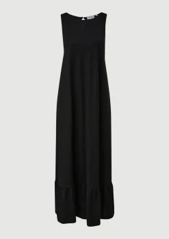 Volantkleid aus Piqué