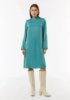 Web-Kleid mit Schleifen-Detail