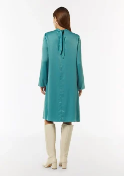 Web-Kleid mit Schleifen-Detail