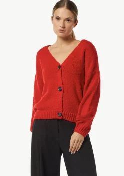 Weiche Strickjacke aus Alpakamix