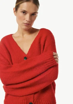 Weiche Strickjacke aus Alpakamix