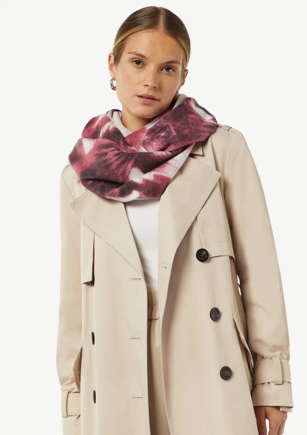 Weicher Loopschal aus Viskosemix