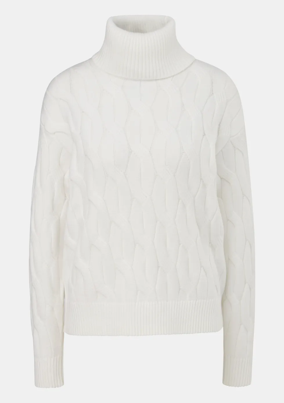 Weicher Pullover mit Strickmuster