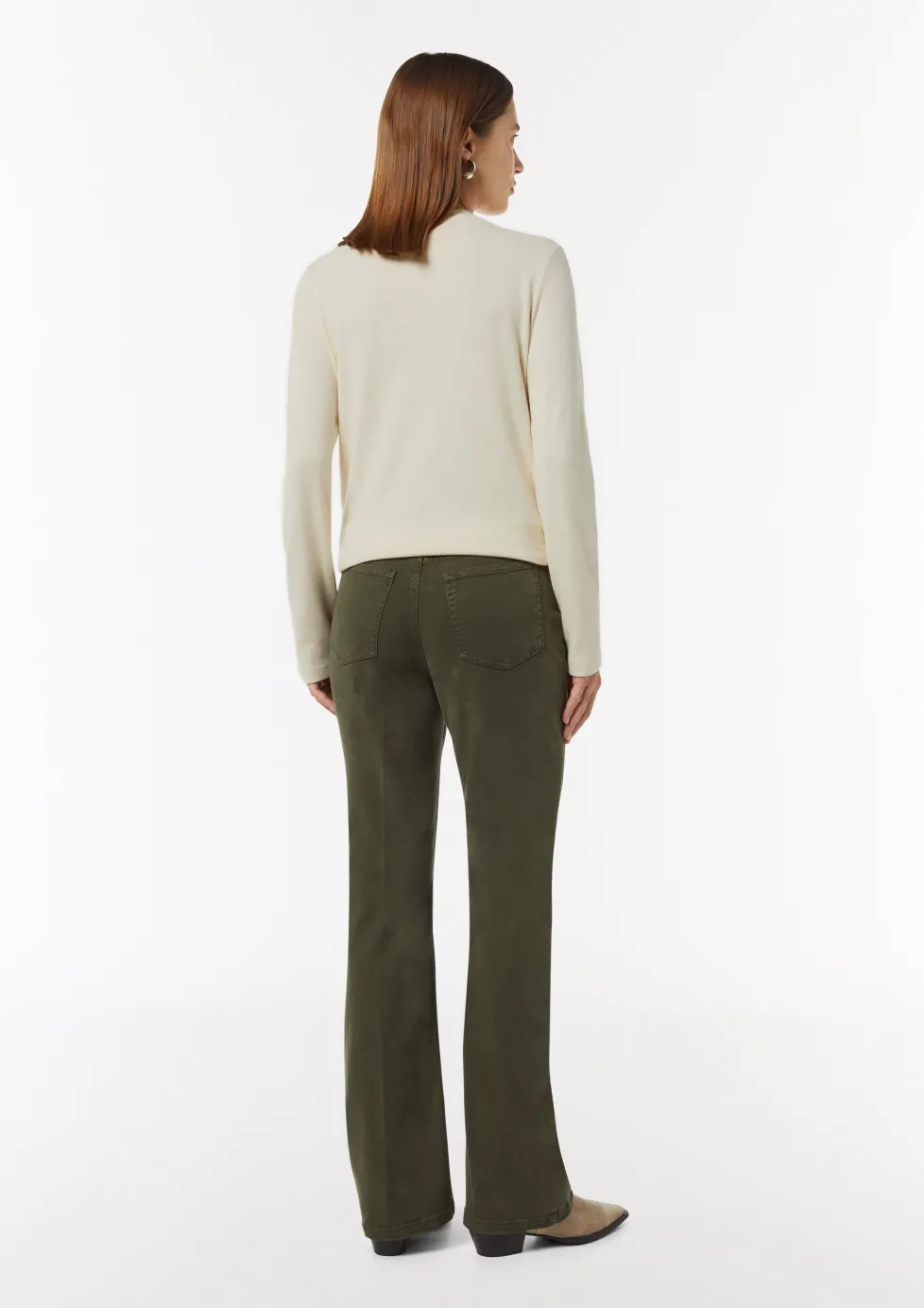 Weiches Langarmshirt mit Stehkragen