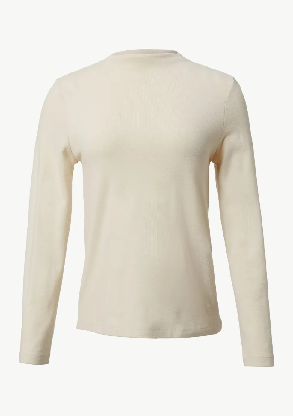 Weiches Langarmshirt mit Stehkragen