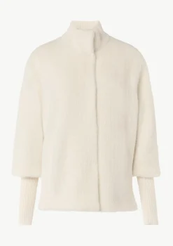 Weiches Woll-Cape mit Stehkragen