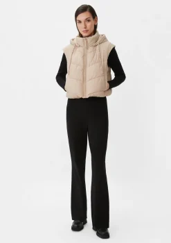 Weste mit abnehmbarer Kapuze