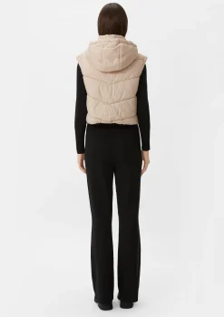 Weste mit abnehmbarer Kapuze