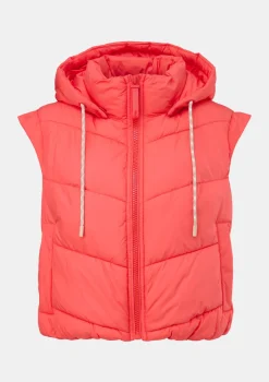 Weste mit abnehmbarer Kapuze