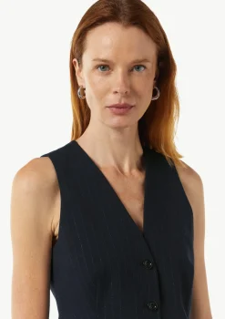 Weste mit dezentem Glitzergarn