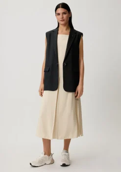 Weste mit Reverskragen