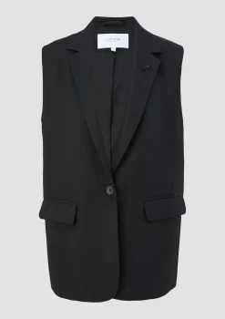 Weste mit Reverskragen