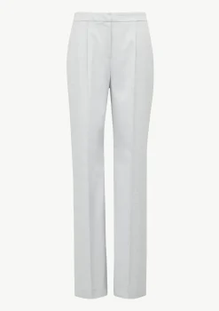 Wide-Leg-Hose aus fließendem Flanell