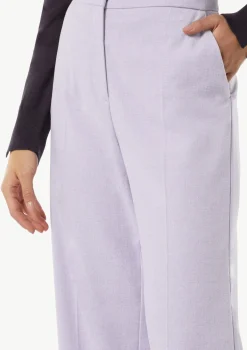 Wide-Leg-Hose aus fließendem Flanell