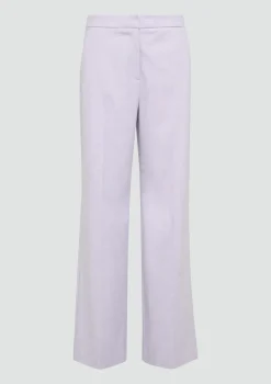 Wide-Leg-Hose aus fließendem Flanell