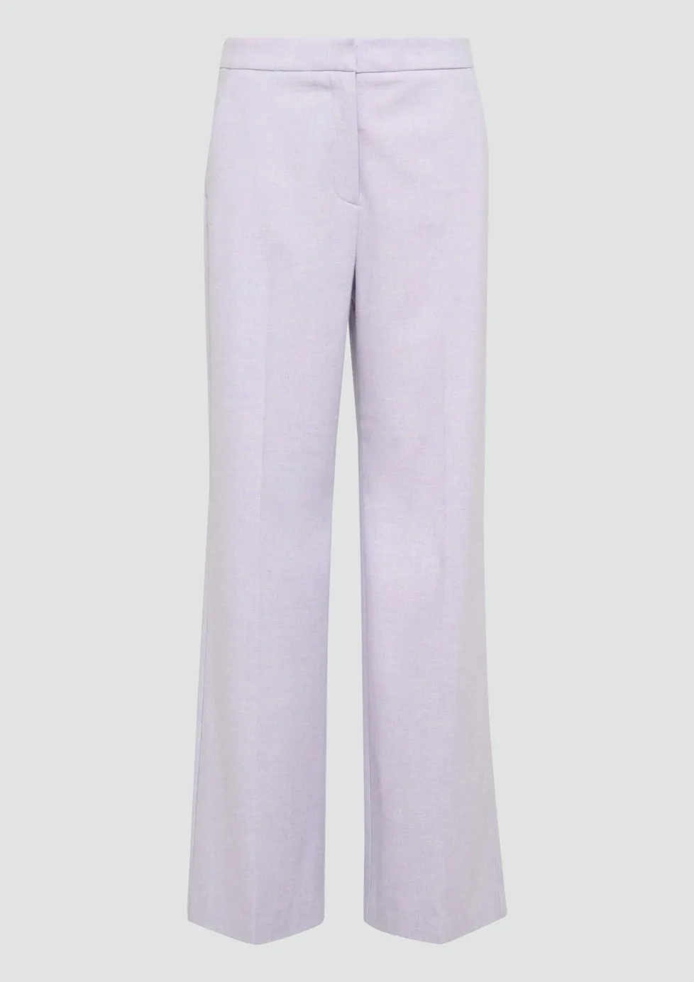 Wide-Leg-Hose aus fließendem Flanell