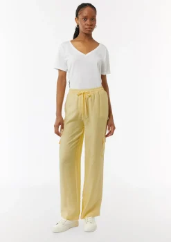 Wide-Leg-Hose mit Cargotaschen