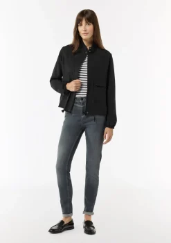 Windjacke aus Modalmix