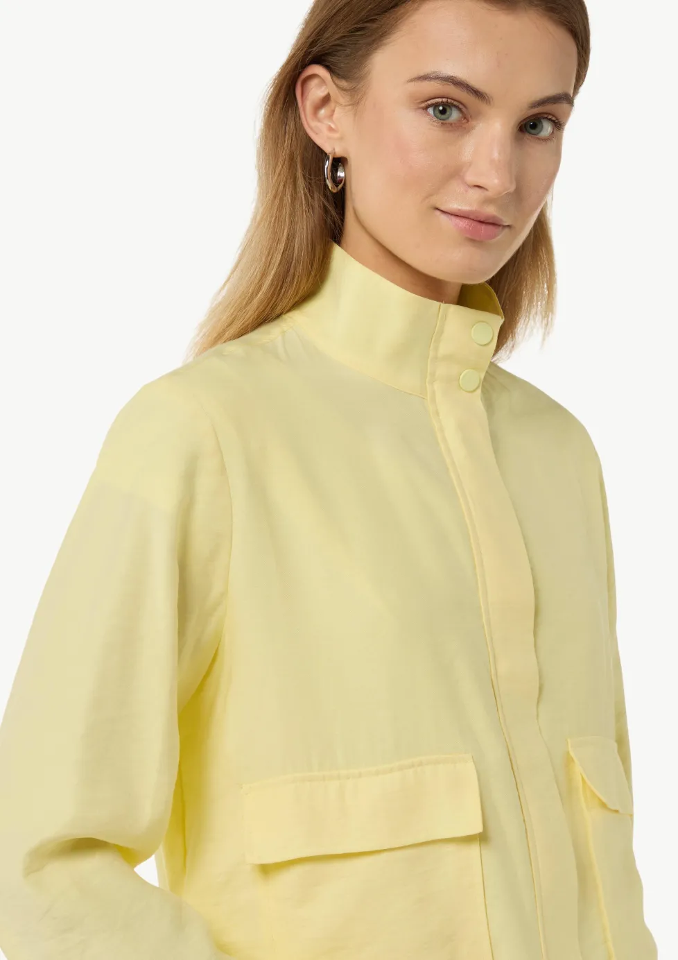 Windjacke aus Modalmix