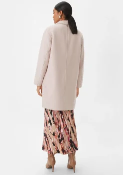 Wollmantel im Loose Fit