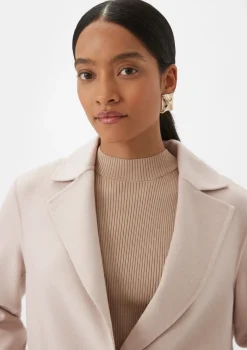 Wollmantel im Loose Fit